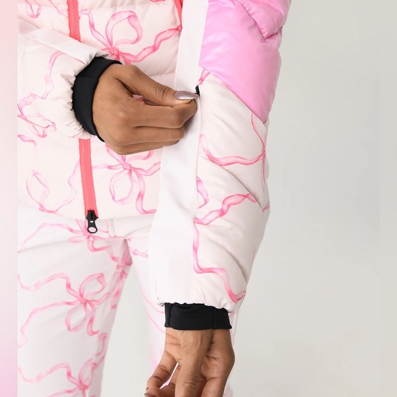 LoveShackFancy X Bogner Fire + Ice Pink Bow Ski Outfit - Picture 8 of 15